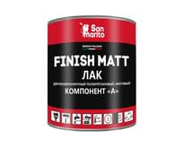 San Marito Финишные Покрытия Finish Mat Двухкомпонентный 1.1 л полиуретановый лак поверхность 