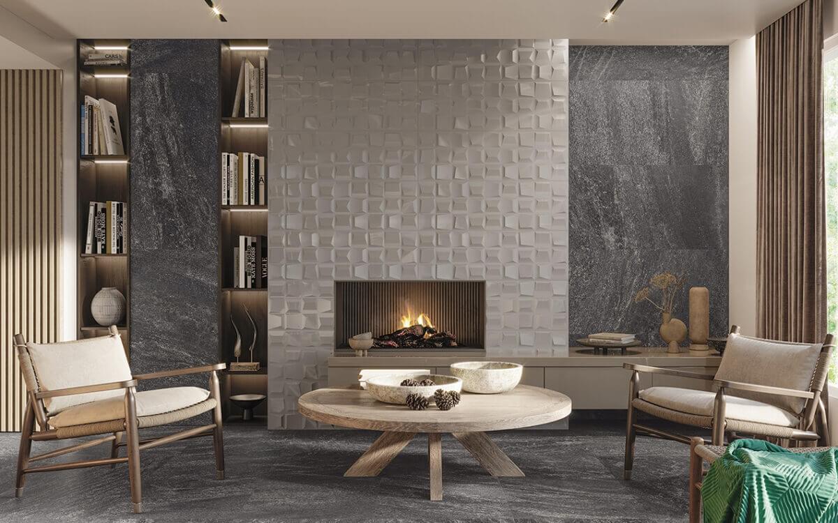 керамогранит фабрики Sanchis коллекция Slate Stone