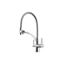 Плитка Sancos Eri Смеситель для кухни ERI с гибким изливом цвет хром/серый поверхность глянец