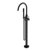 Плитка Sancos Etna Смеситель для ванны напольный ETNA черный поверхность матовая