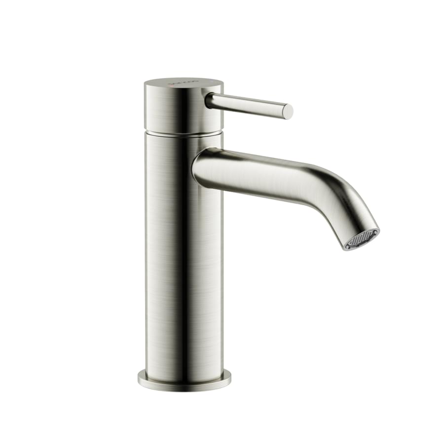 Плитка Sancos Etna Смеситель для раковины ETNA низкий никель  поверхность брашированная