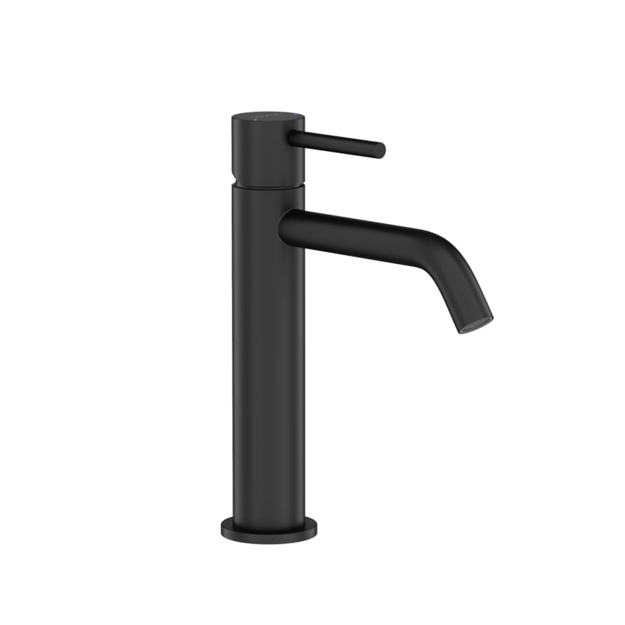 Плитка Sancos Etna Смеситель для раковины ETNA черный  поверхность матовая