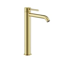 Плитка Sancos Etna Смеситель для раковины высокий ETNA брашированное золото поверхность брашированная