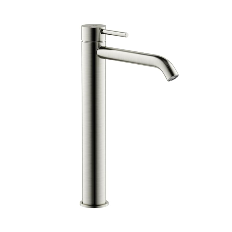 Плитка Sancos Etna Смеситель для раковины высокий ETNA никель  поверхность брашированная