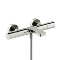 Плитка Sancos Etna Термостатический смеситель для ванны ETNA никель поверхность брашированная