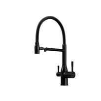 Плитка Sancos Garda Смеситель для кухни GARDA с гибким изливом цвет матовый черный/черный поверхность матовая