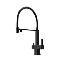 Плитка Sancos Moro Смеситель для кухни MORO с гибким изливом цвет матовый черный/черный поверхность матовая