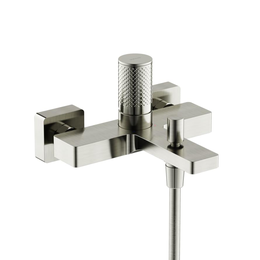 Плитка Sancos Nexus Смеситель для ванны NEXUS никель  поверхность брашированная