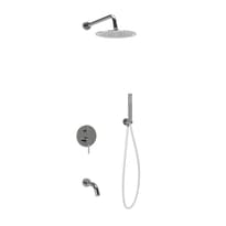 Плитка Sancos Select Душевой комплект SELECT встраиваемый для ванны/душа цвет хром поверхность глянец