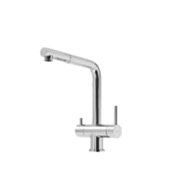 Плитка Sancos Spin Смеситель для кухни SPIN с вытяжным изливом краном для фильтра хром поверхность глянец