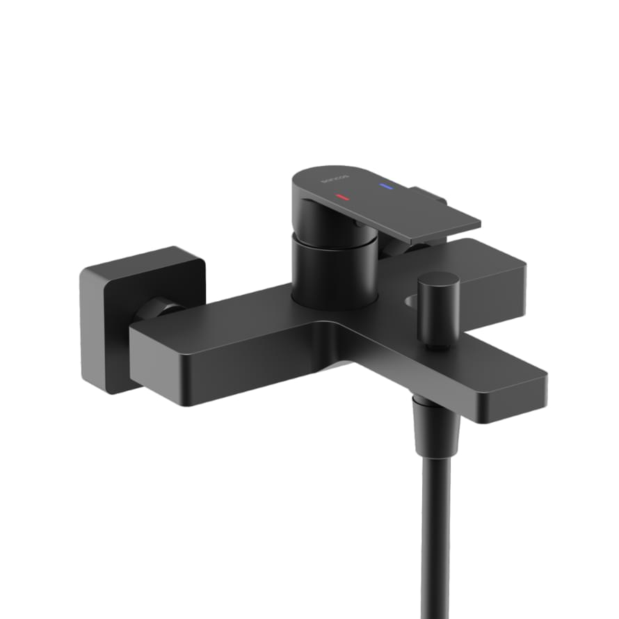 Плитка Sancos Studio Смеситель для ванны STUDIO черный  поверхность матовая