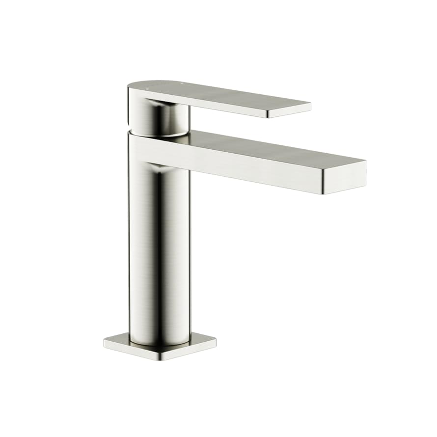 Плитка Sancos Studio Смеситель для раковины STUDIO никель  поверхность брашированная