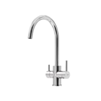 Плитка Sancos Taper Смеситель для кухни TAPER с краном для фильтра брашированный никель поверхность брашированная