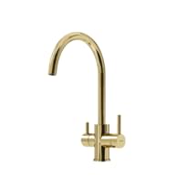 Плитка Sancos Taper Смеситель для кухни TAPER с краном для фильтра полированное золото поверхность глянец