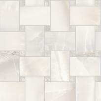 Плитка Sant Agostino Akoya Maxi Rete White Kry 30x30 см, поверхность полированная