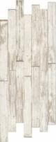 Плитка Sant Agostino Blendart White Craft 30x120 см, поверхность матовая, рельефная