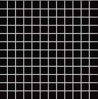 Плитка Sant Agostino Flexible Architecture Mosaico Black Brillo 30x30 см, поверхность глянец