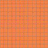 Плитка Sant Agostino Flexible Architecture Mosaico Orange Mat 30x30 см, поверхность матовая