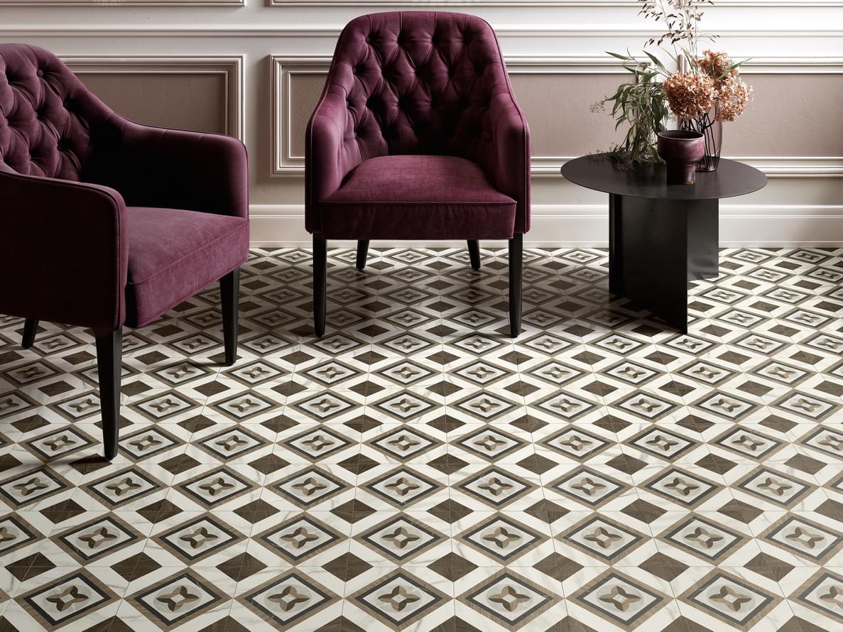 керамогранит фабрики Sant Agostino коллекция Intarsi