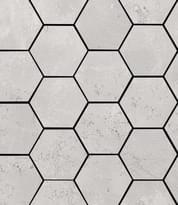Плитка Sant Agostino Oxidart Hexagon Silver 27x32.5 см, поверхность матовая