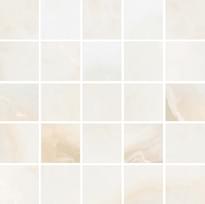 Плитка Sant Agostino Pure Marble Mosaico Onice White 30x30 см, поверхность матовая
