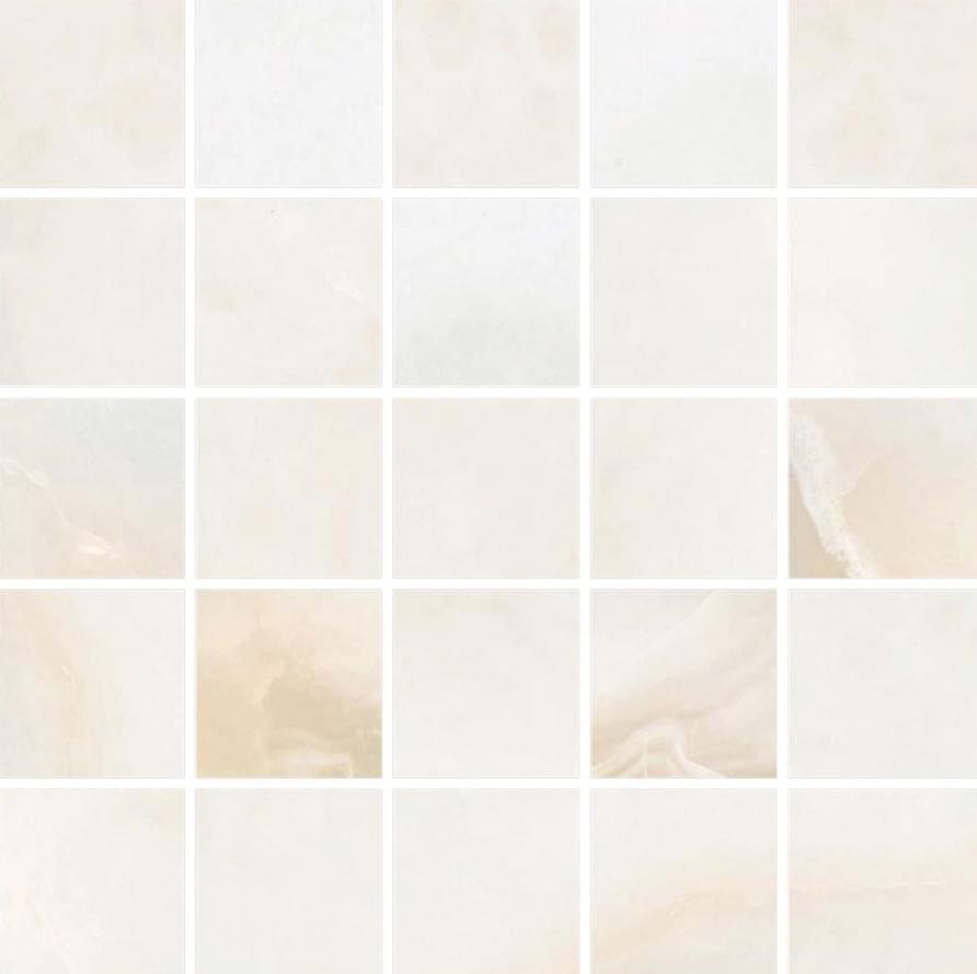 Sant Agostino Pure Marble Mosaico Onice White 30x30