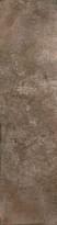 Плитка Sant Agostino Terre Nuove Brown 7.3x30 см, поверхность матовая, рельефная