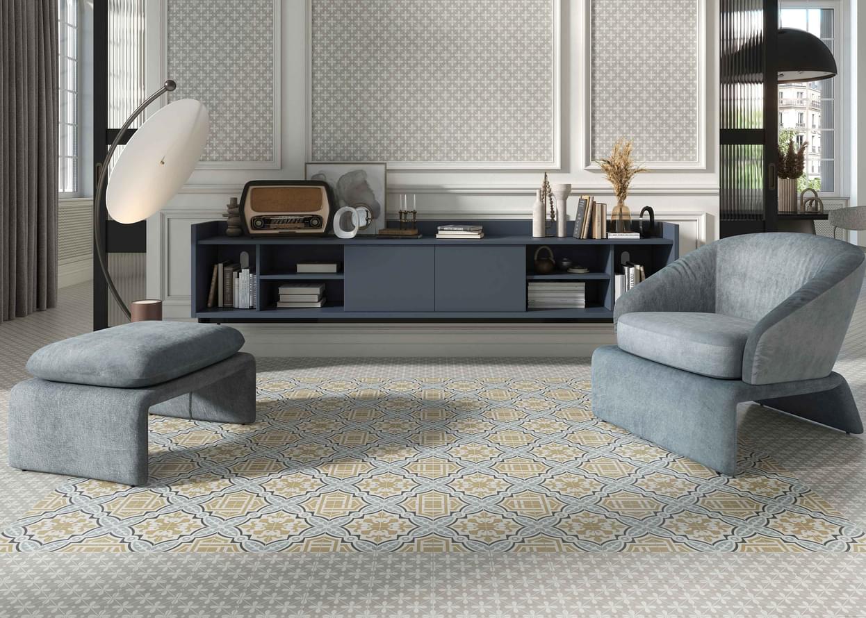 керамогранит фабрики Sartoria коллекция Decorata