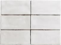Плитка Sartoria Memorie Bianco Antico 6.5x13 см, поверхность глянец