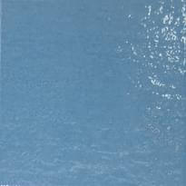 Плитка Savoia Colors Azzurro Lucida 21.6x21.6 см, поверхность глянец, рельефная