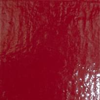 Плитка Savoia Colors Rosso Lucida 21.6x21.6 см, поверхность глянец, рельефная