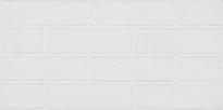 Плитка Savoia Easy Brick Bianco 30x60 см, поверхность матовая, рельефная