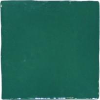 Плитка Self Crayon Marine Green Glossy 13x13 см, поверхность глянец