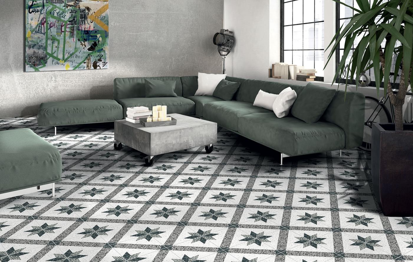 керамогранит фабрики Self коллекция Terrazzo