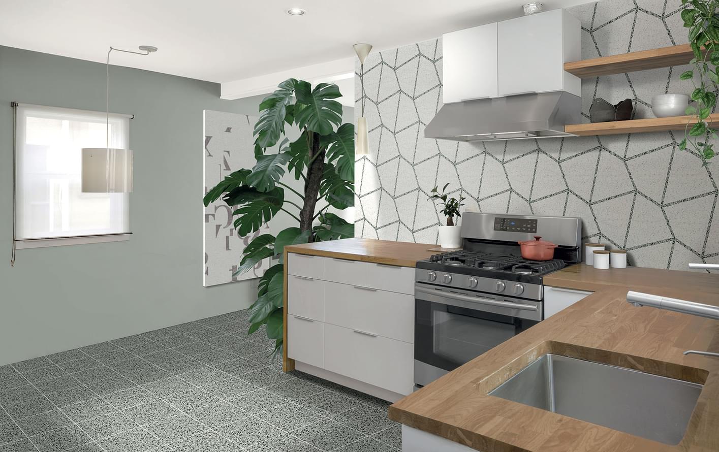 керамогранит фабрики Self коллекция Terrazzo