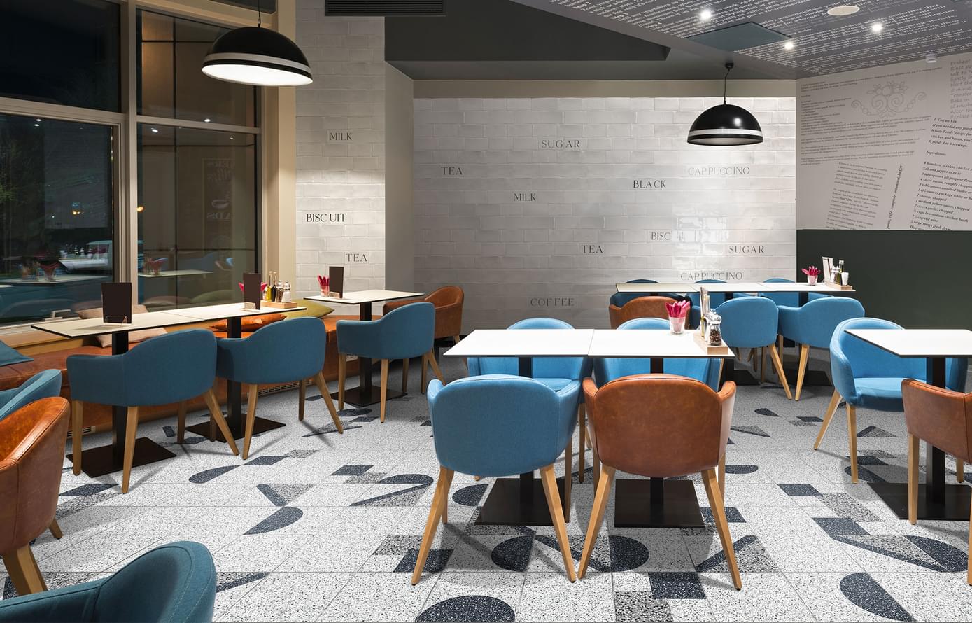 керамогранит фабрики Self коллекция Terrazzo