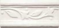 Плитка Self Victorian Precious White Glossy 7.5x15 см, поверхность глянец, рельефная