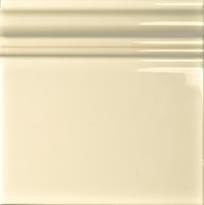 Плитка Self Victorian Skirting Ivory Glossy 15x15 см, поверхность глянец