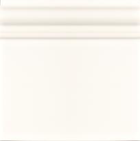 Плитка Self Victorian Skirting White Matt 15x15 см, поверхность матовая
