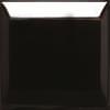 Плитка Self Victorian Tozzetto Diamond Black Glossy 7.5x7.5 см, поверхность глянец