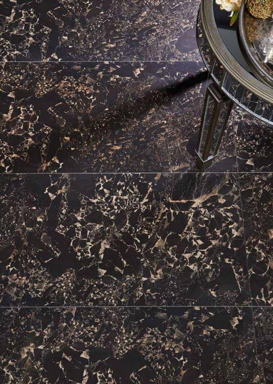 керамогранит фабрики Seranit коллекция Crushed Marble