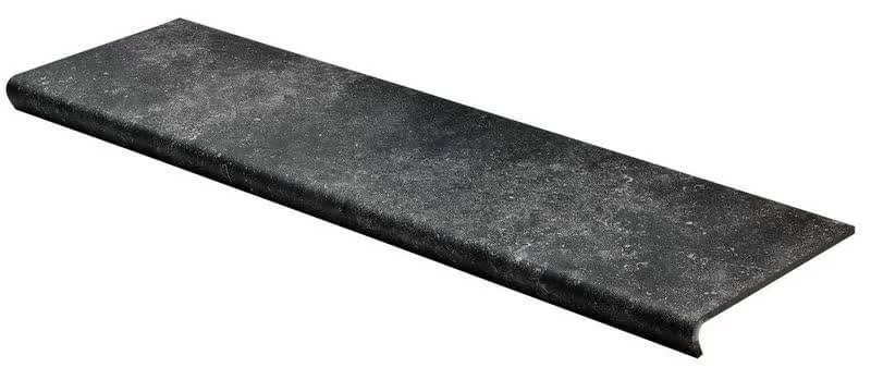 Плитка Seranit Riverstone Step Black 32.5x120 см, поверхность матовая