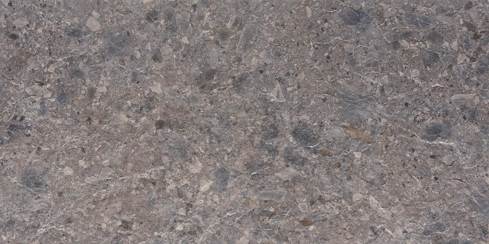 Плитка Seranit Volcano Grey Relief 60x120 см, поверхность матовая