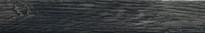 Плитка Serenissima Cir Alaska Black 6.5x40 см, поверхность матовая, рельефная
