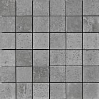 Плитка Serenissima Cir Costruire Mosaico 5x5 Metallo Titanio 30x30 см, поверхность матовая