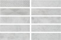 Плитка Serenissima Cir Docklands Freeport Mix White 8.6x35 см, поверхность матовая