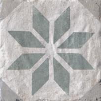 Плитка Serenissima Cir Havana Floridita Verde 20x20 см, поверхность матовая, рельефная