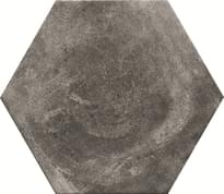Плитка Serenissima Cir Miami Esagona Pitch Black Cl 24x27.7 см, поверхность матовая