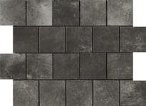 Плитка Serenissima Cir Miami Mosaico Tess Pitch Black 30x40 см, поверхность матовая
