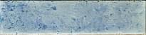 Плитка Serenissima Cir Quintana List Crist Craq Azzur 5x20 см, поверхность матовая